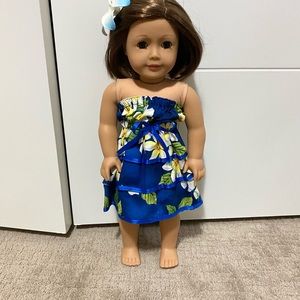 AG doll Hawaiian dress